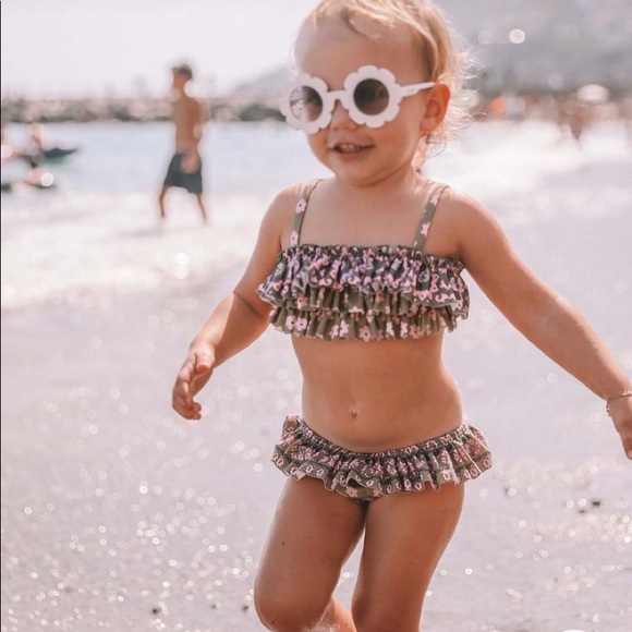 🌸Spell & The Little Gypsies Lionheart bikini top 10 years girls NWT swim - Picture 2 of 11